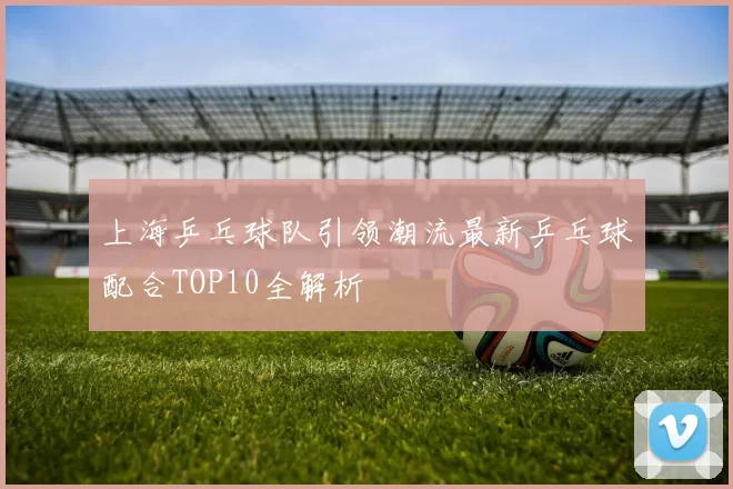 上海乒乓球队引领潮流最新乒乓球配合TOP10全解析