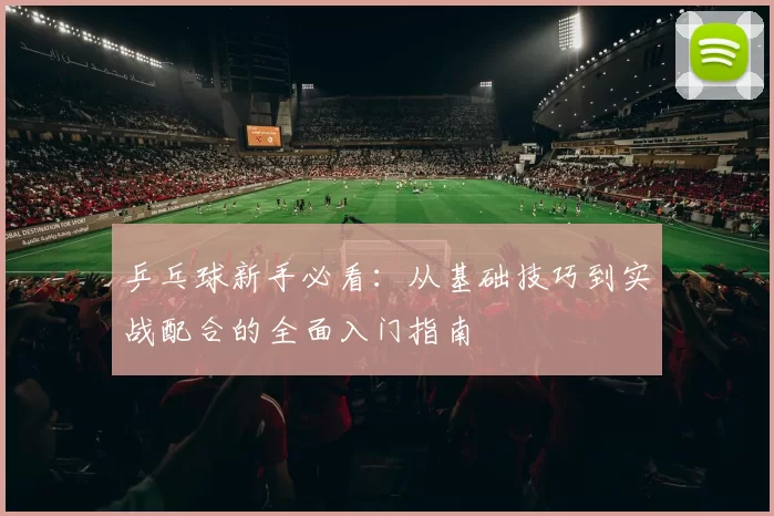 乒乓球新手必看：从基础技巧到实战配合的全面入门指南
