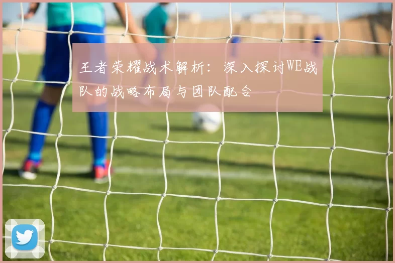 王者荣耀战术解析：深入探讨WE战队的战略布局与团队配合