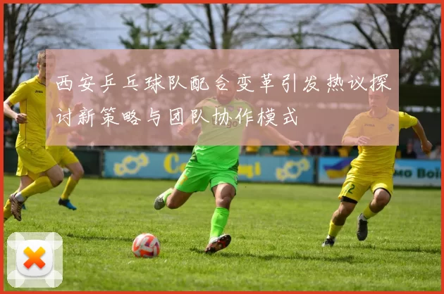 西安乒乓球队配合变革引发热议探讨新策略与团队协作模式