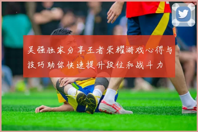 吴强独家分享王者荣耀游戏心得与技巧助你快速提升段位和战斗力